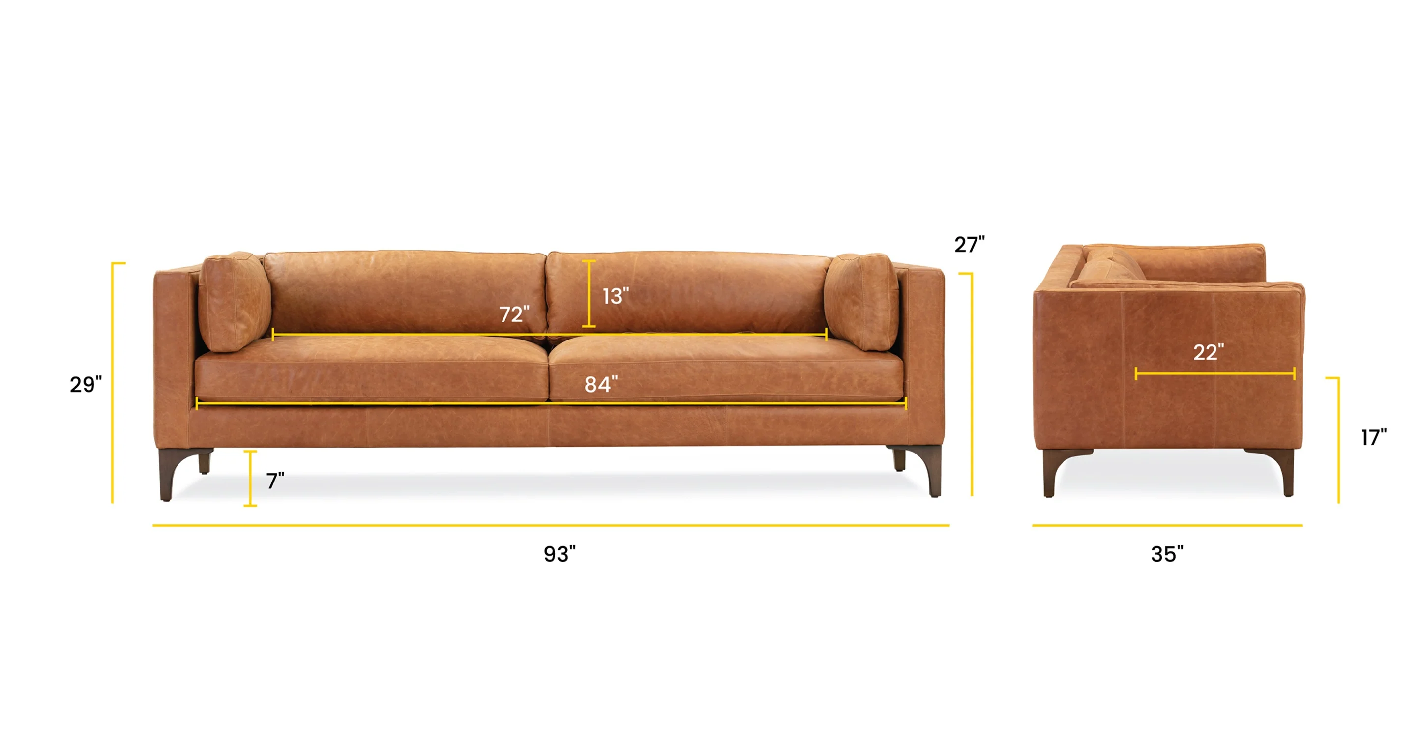 Argan Leather Sofa - Image 22