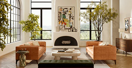 Argan Leather Sofa - Image 25