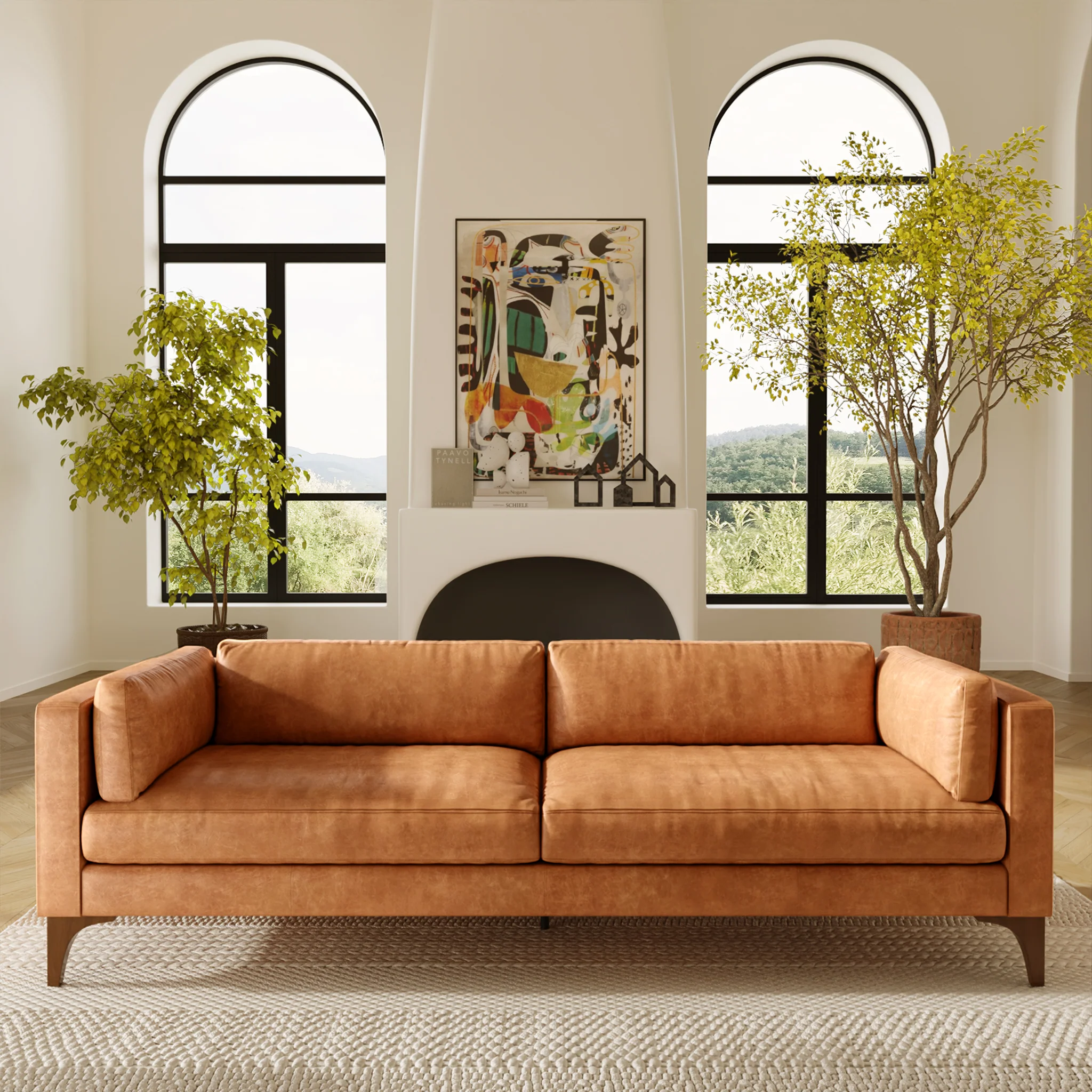 Argan Leather Sofa - Image 26