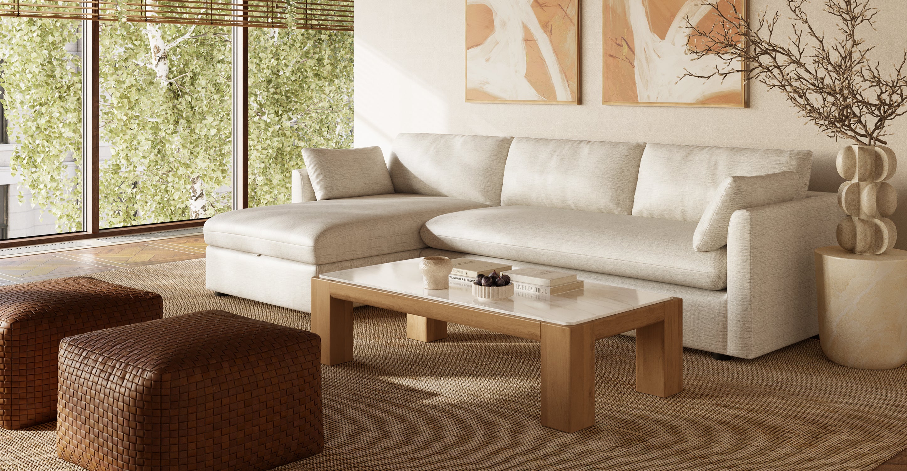 Argos Left-Facing Sleeper Sectional Sofa Bed - Image 19