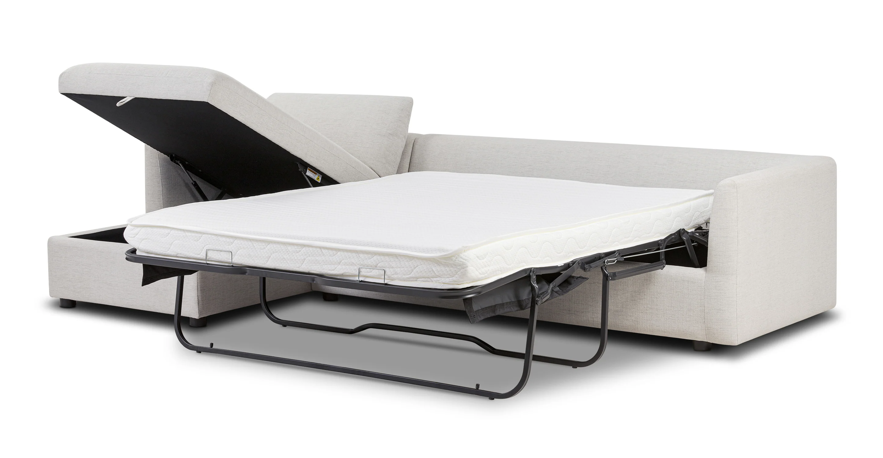 Argos Left-Facing Sleeper Sectional Sofa Bed - Image 21