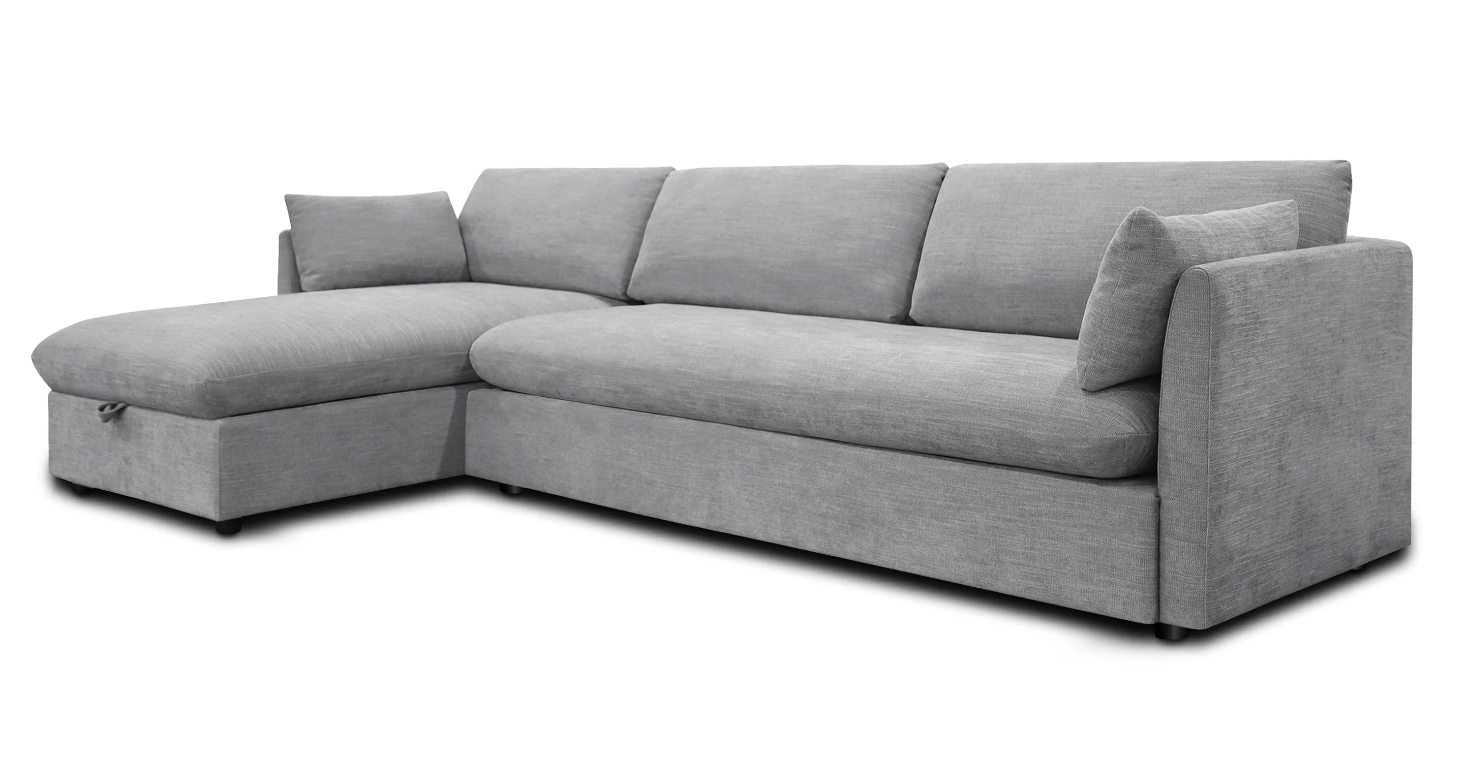Argos Left-Facing Sleeper Sectional Sofa Bed - Image 3