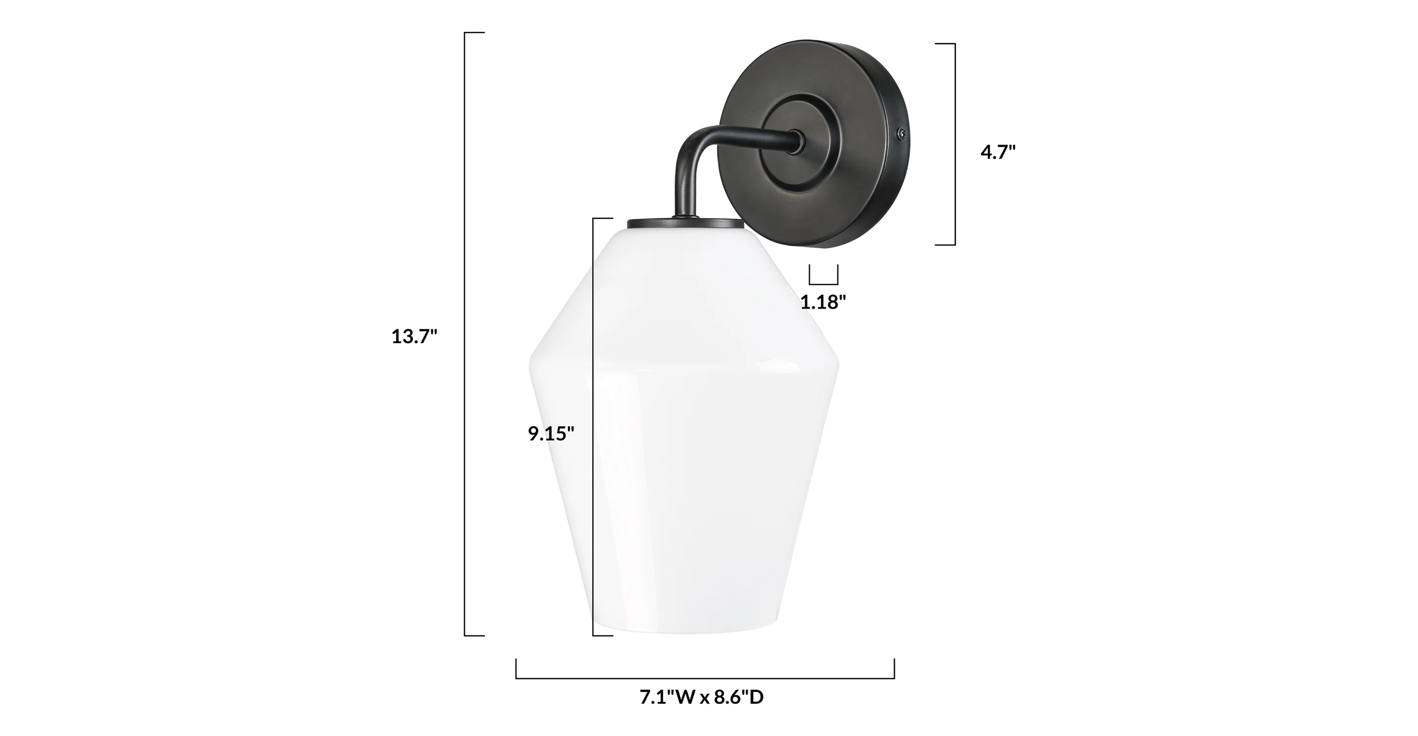 Clare Wall Sconce - Image 23