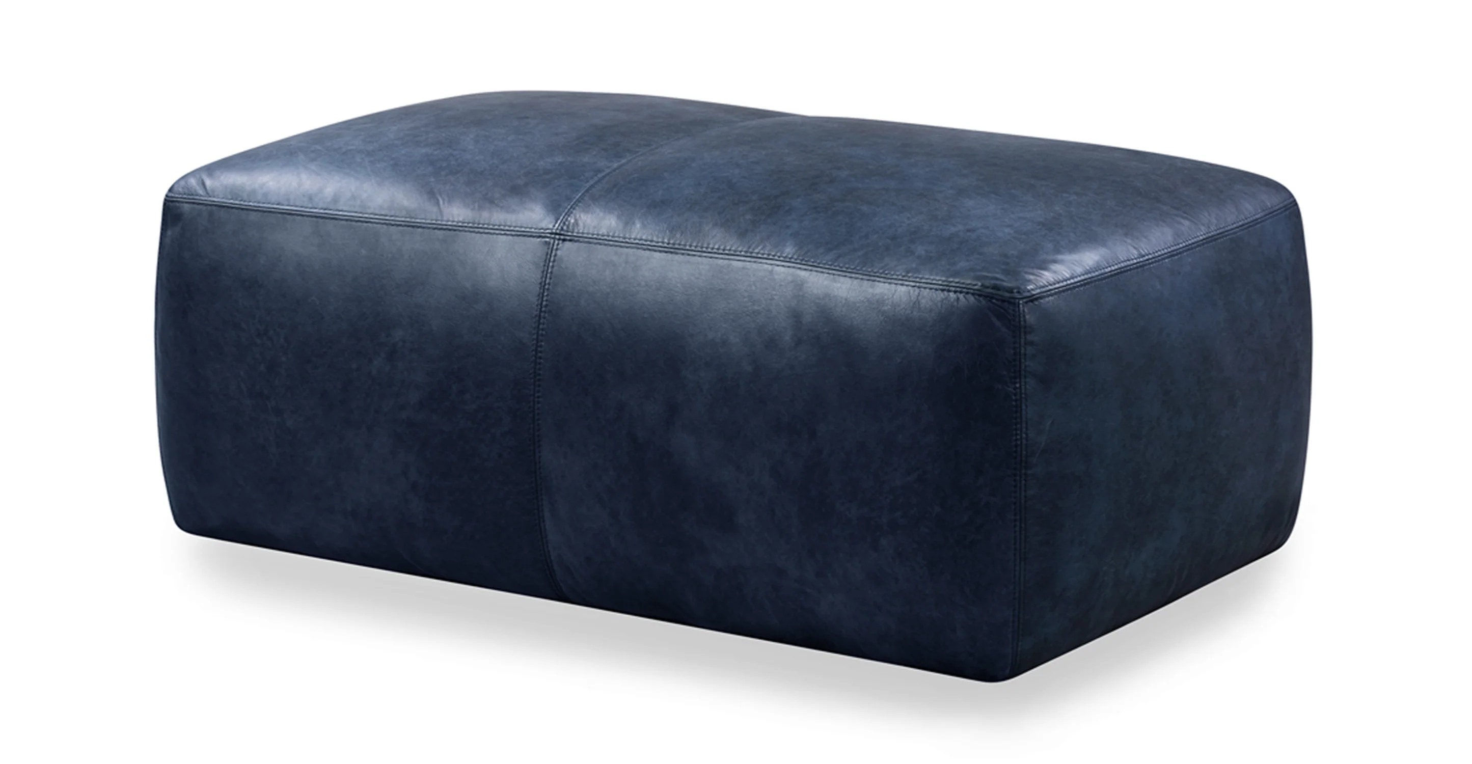 Denver Leather Ottoman - Image 26