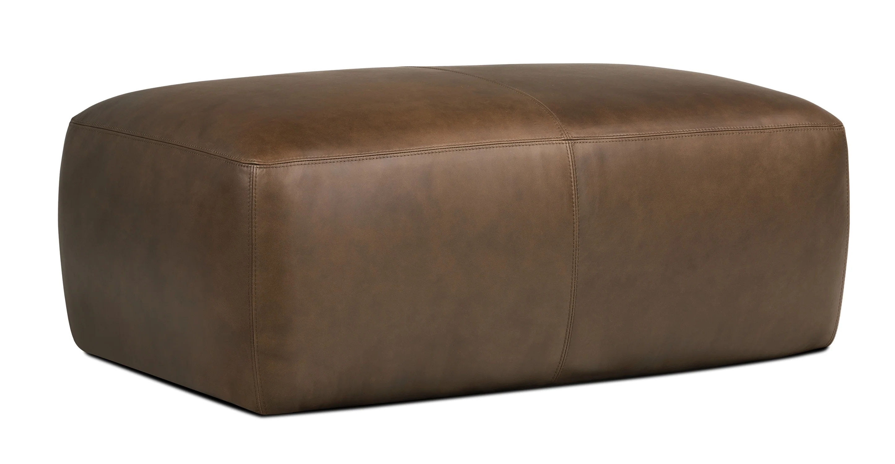 Denver Leather Ottoman - Image 30