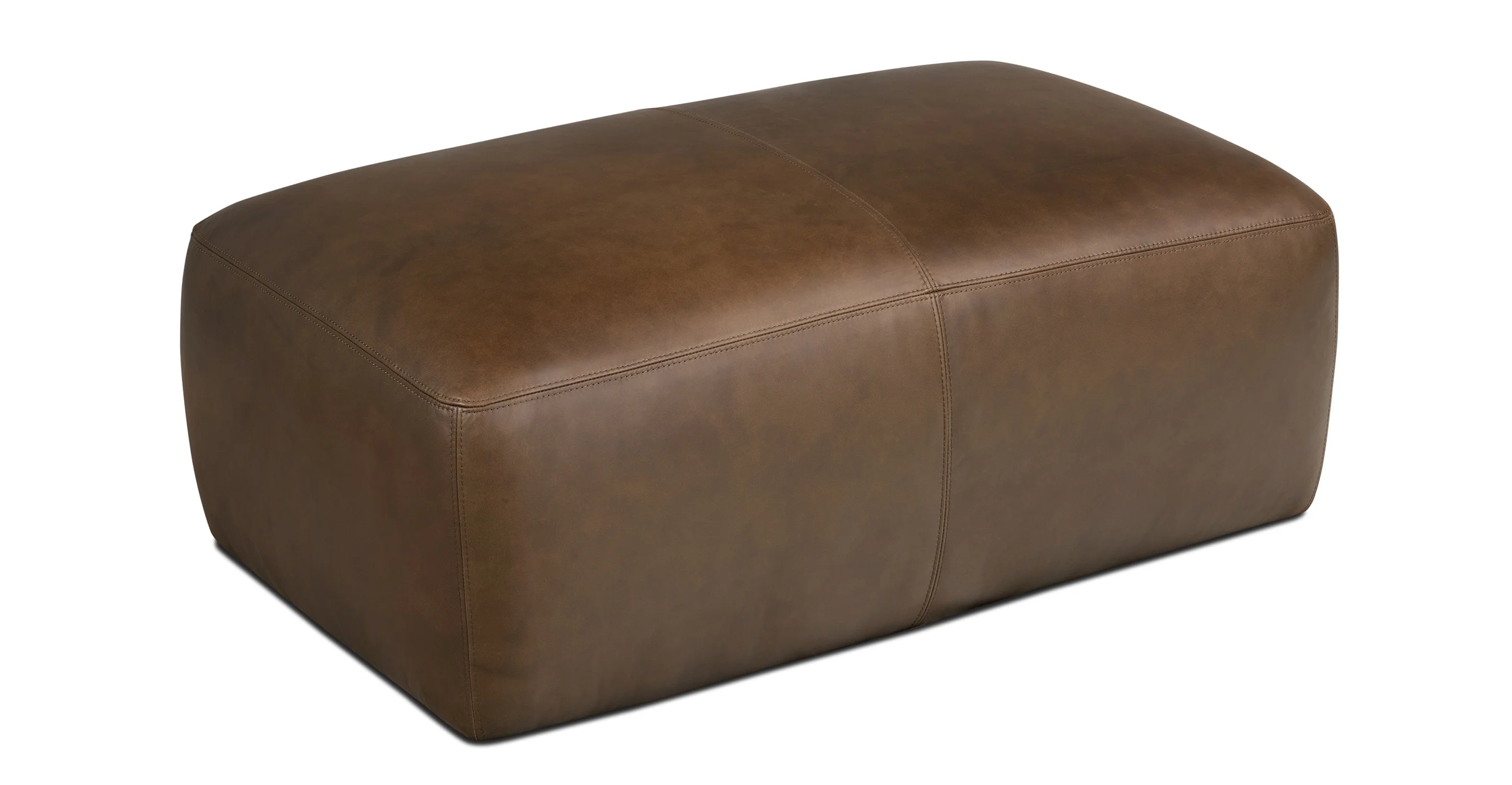 Denver Leather Ottoman - Image 32