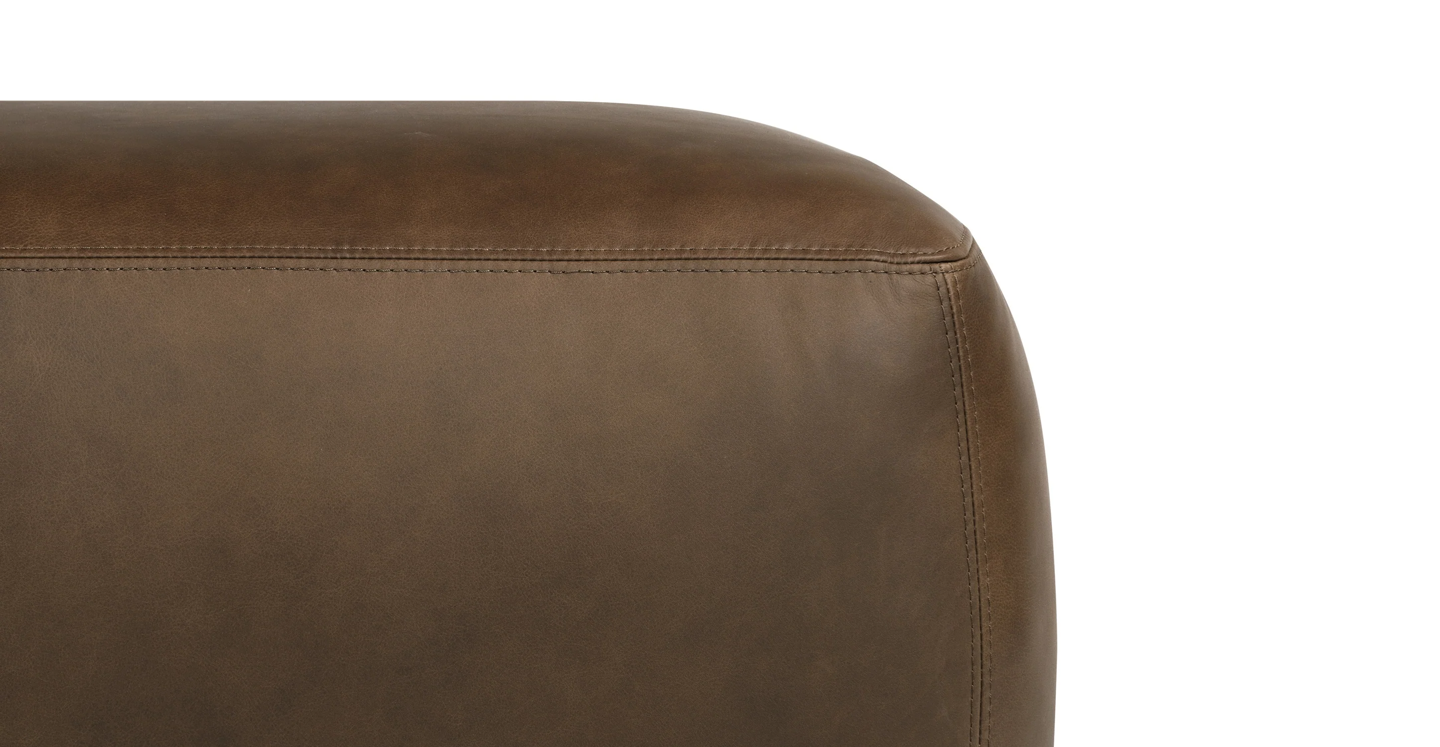 Denver Leather Ottoman - Image 36