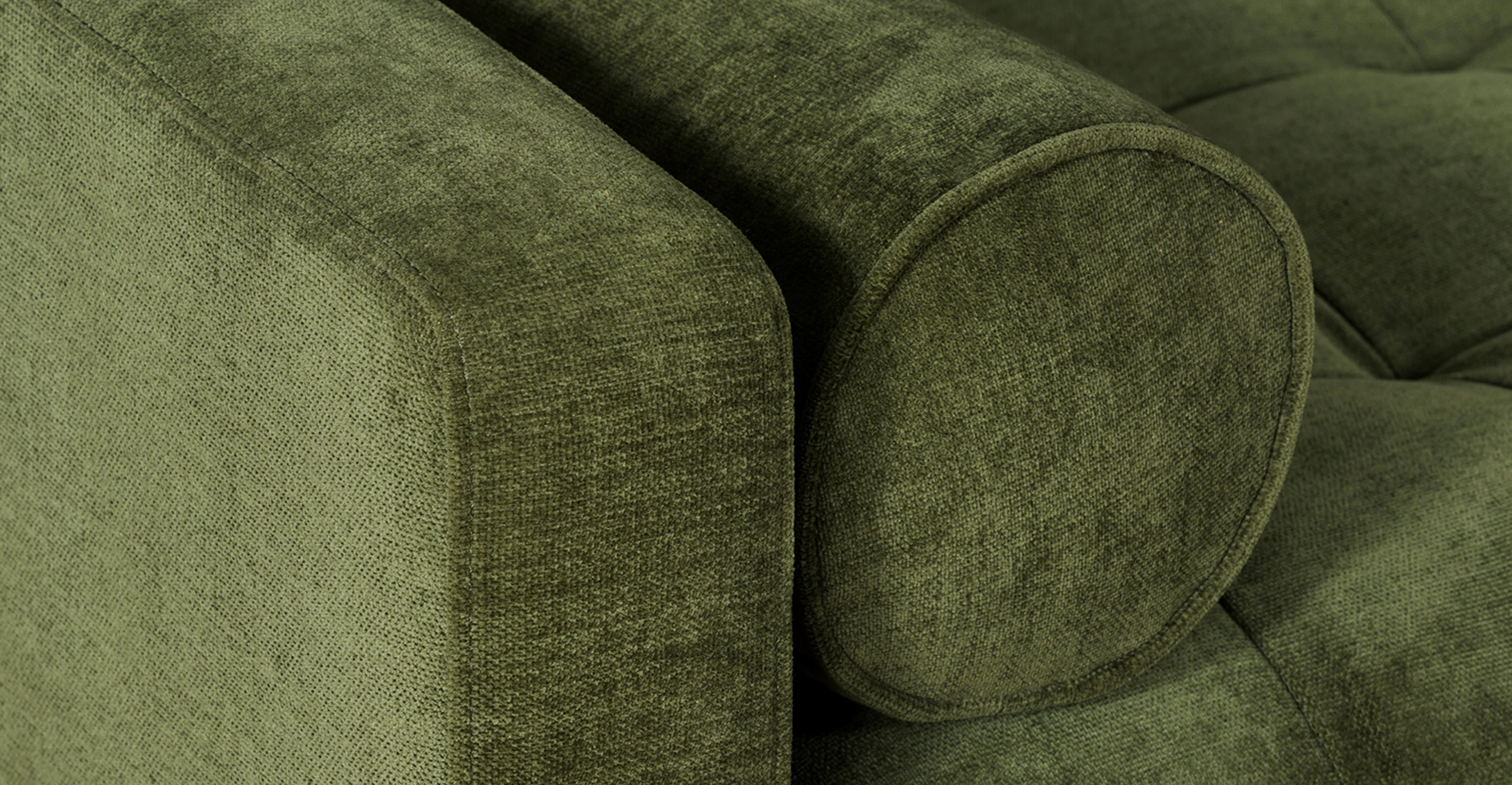 Napa Velvet Corner Sectional Sofa - Image 13