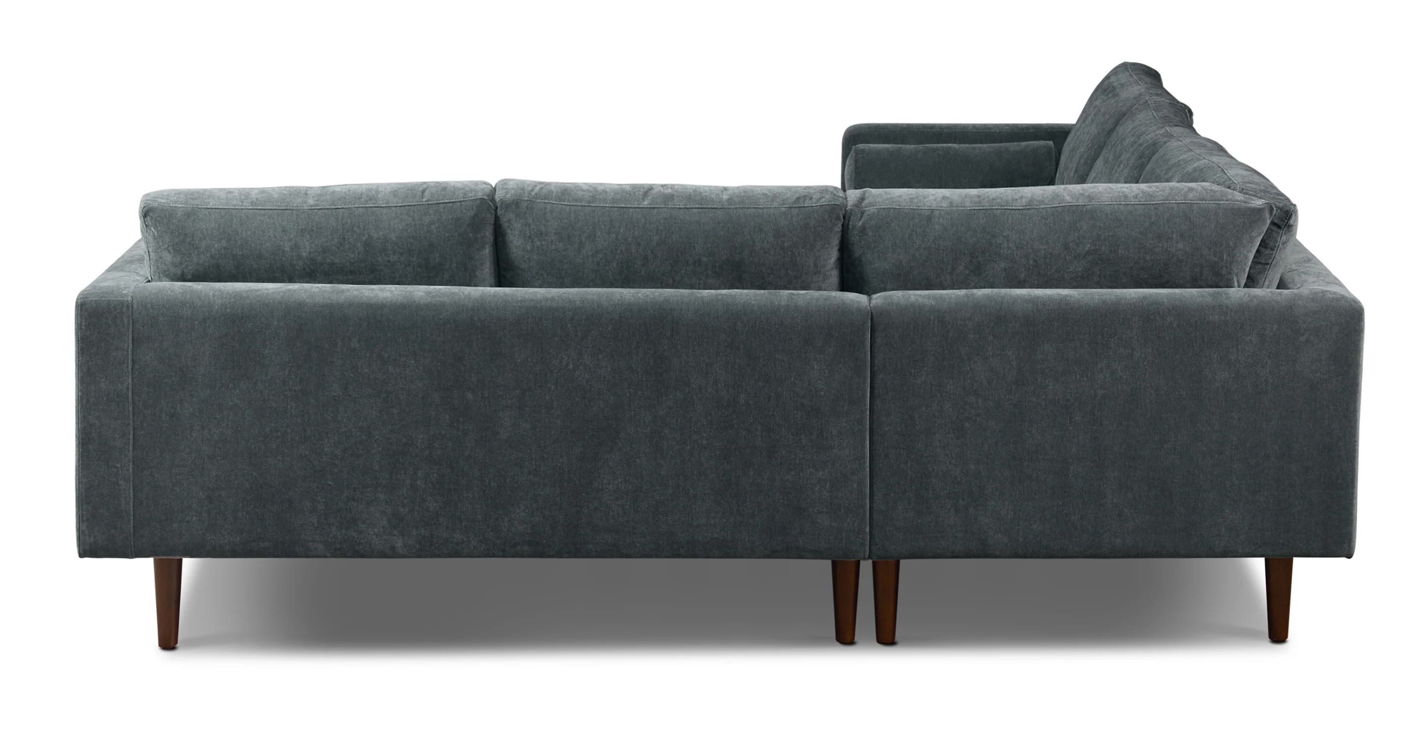 Napa Velvet Corner Sectional Sofa - Image 21
