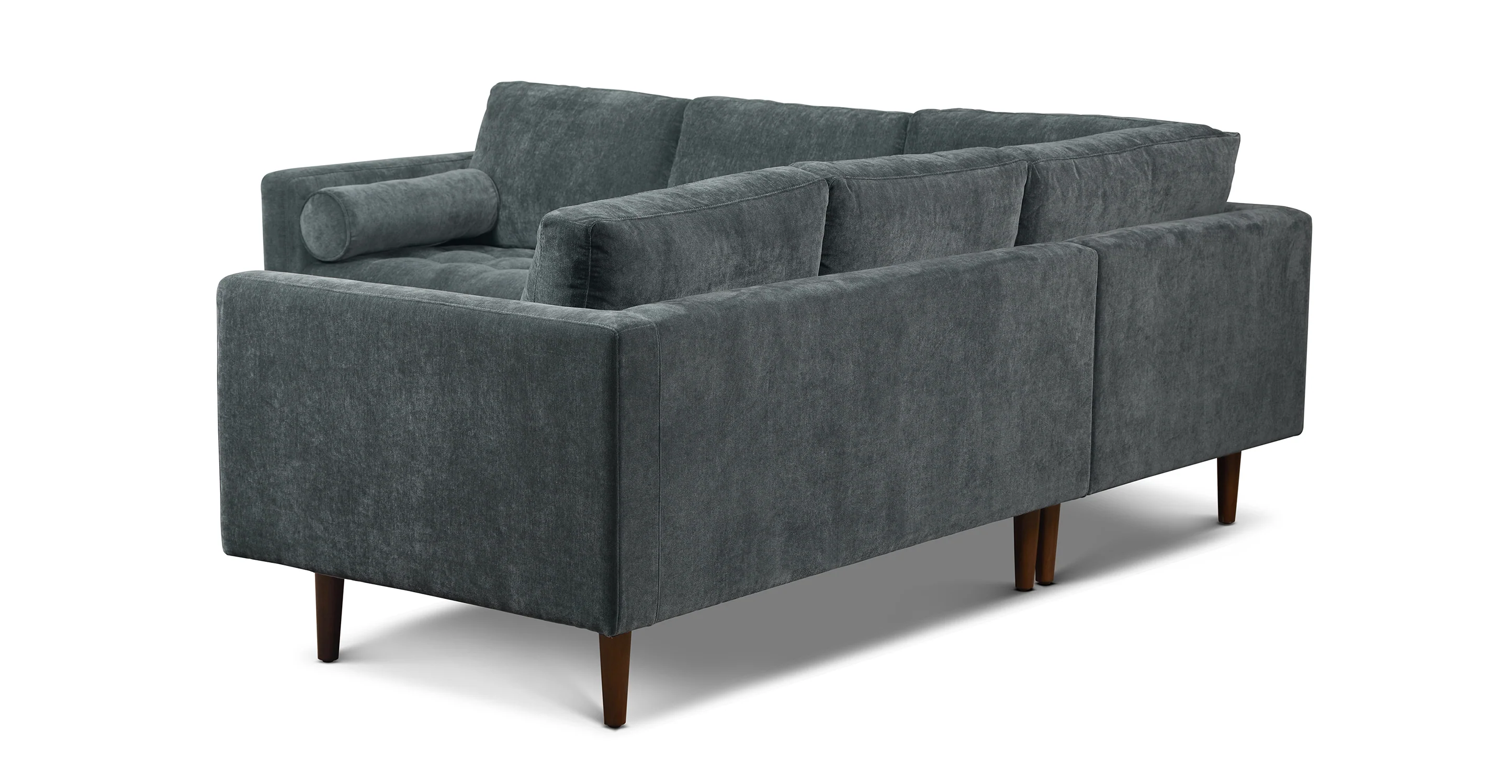 Napa Velvet Corner Sectional Sofa - Image 22