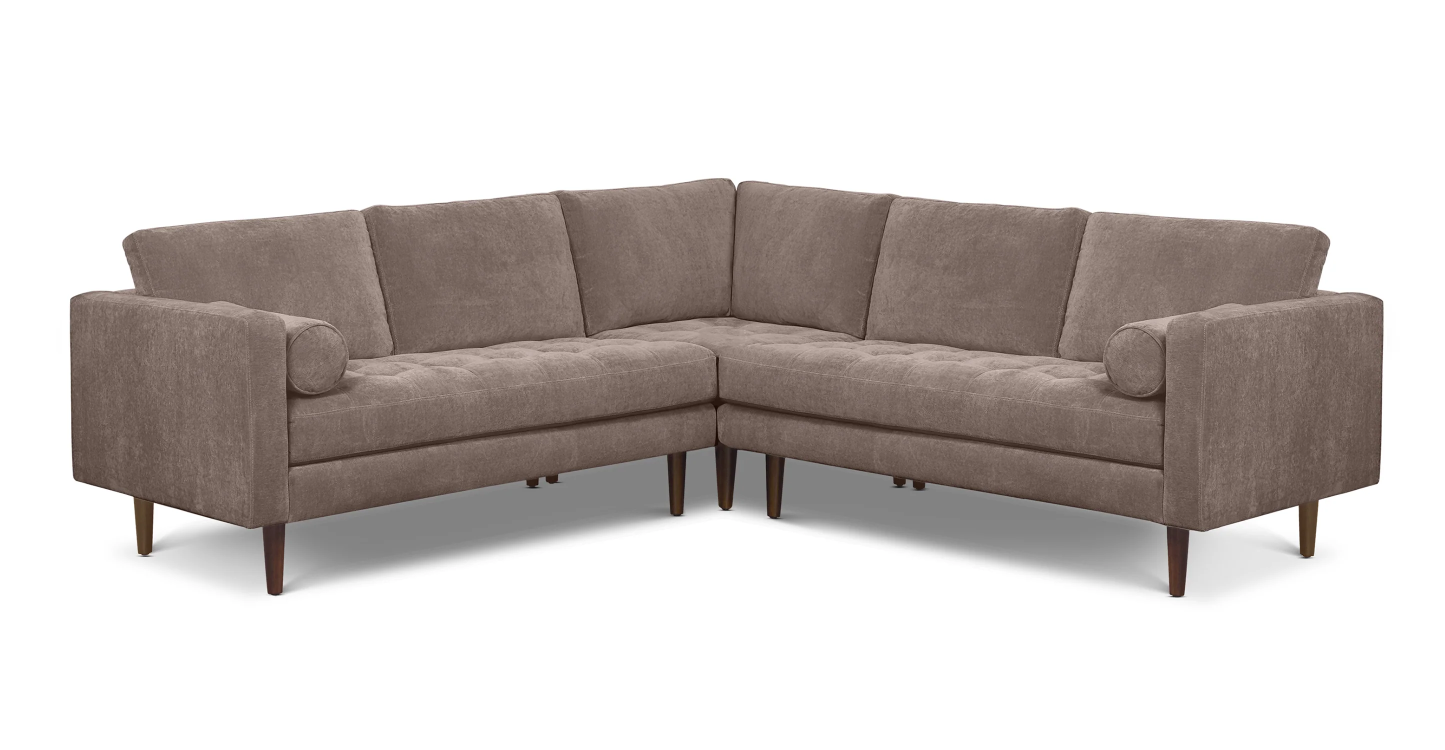 Napa Velvet Corner Sectional Sofa - Image 32