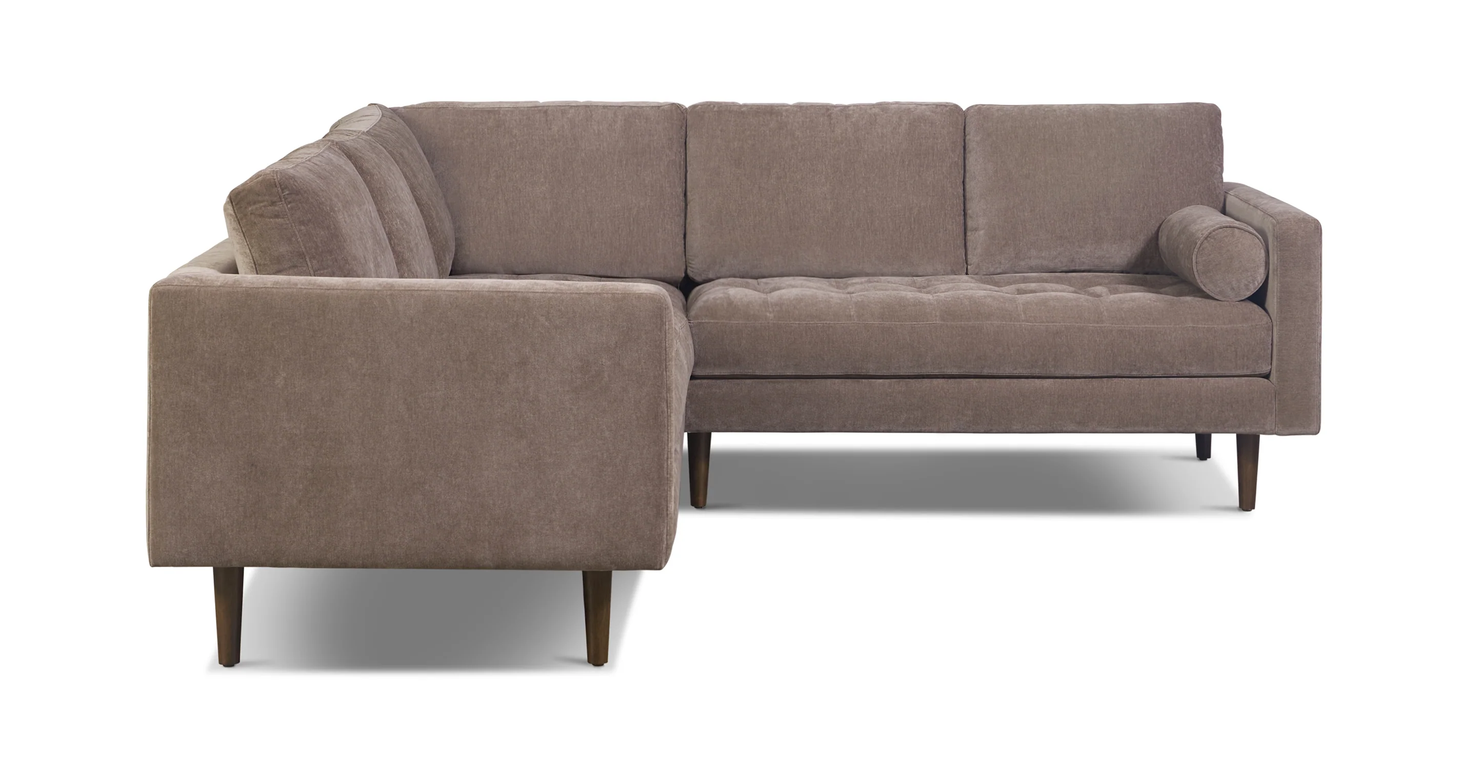 Napa Velvet Corner Sectional Sofa - Image 33