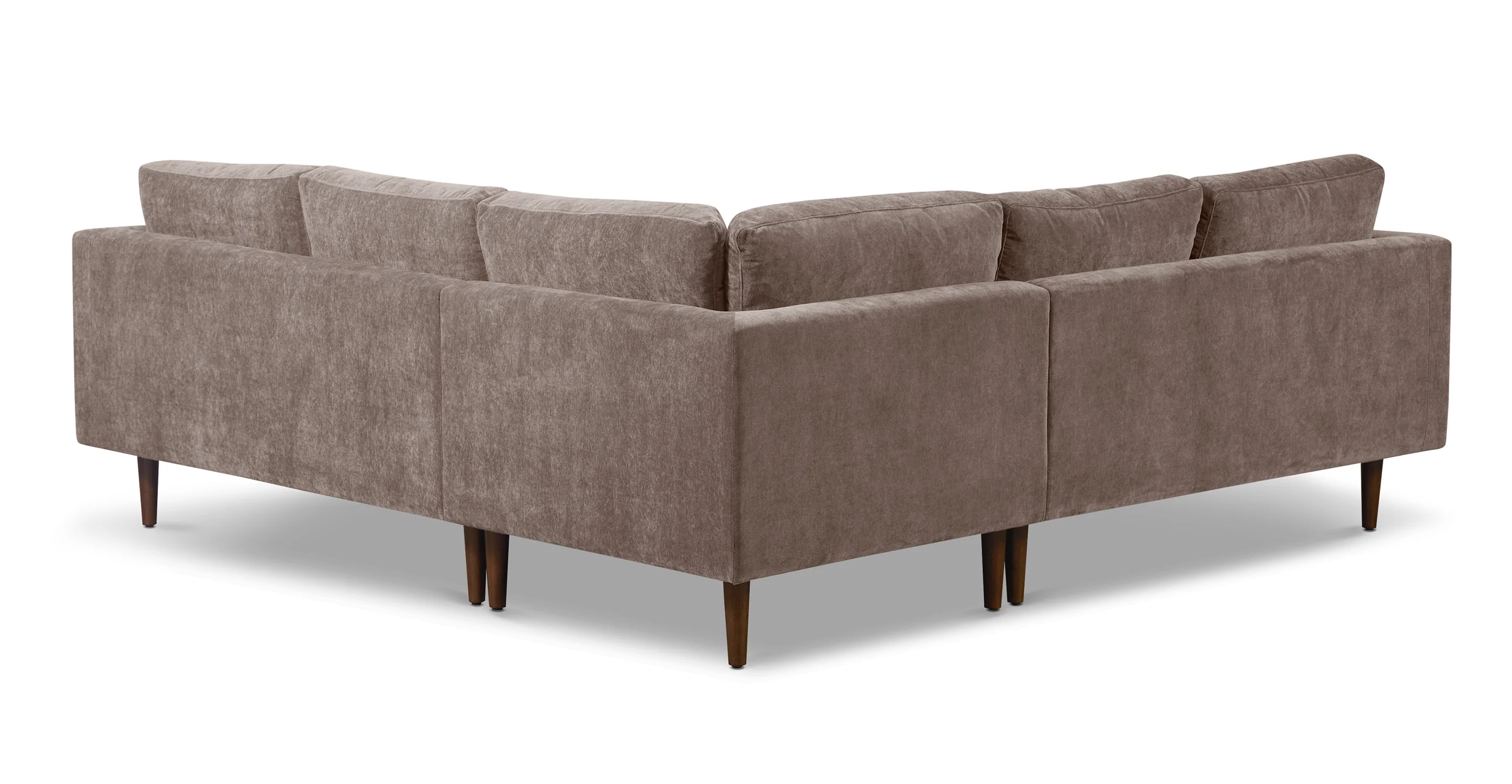Napa Velvet Corner Sectional Sofa - Image 34