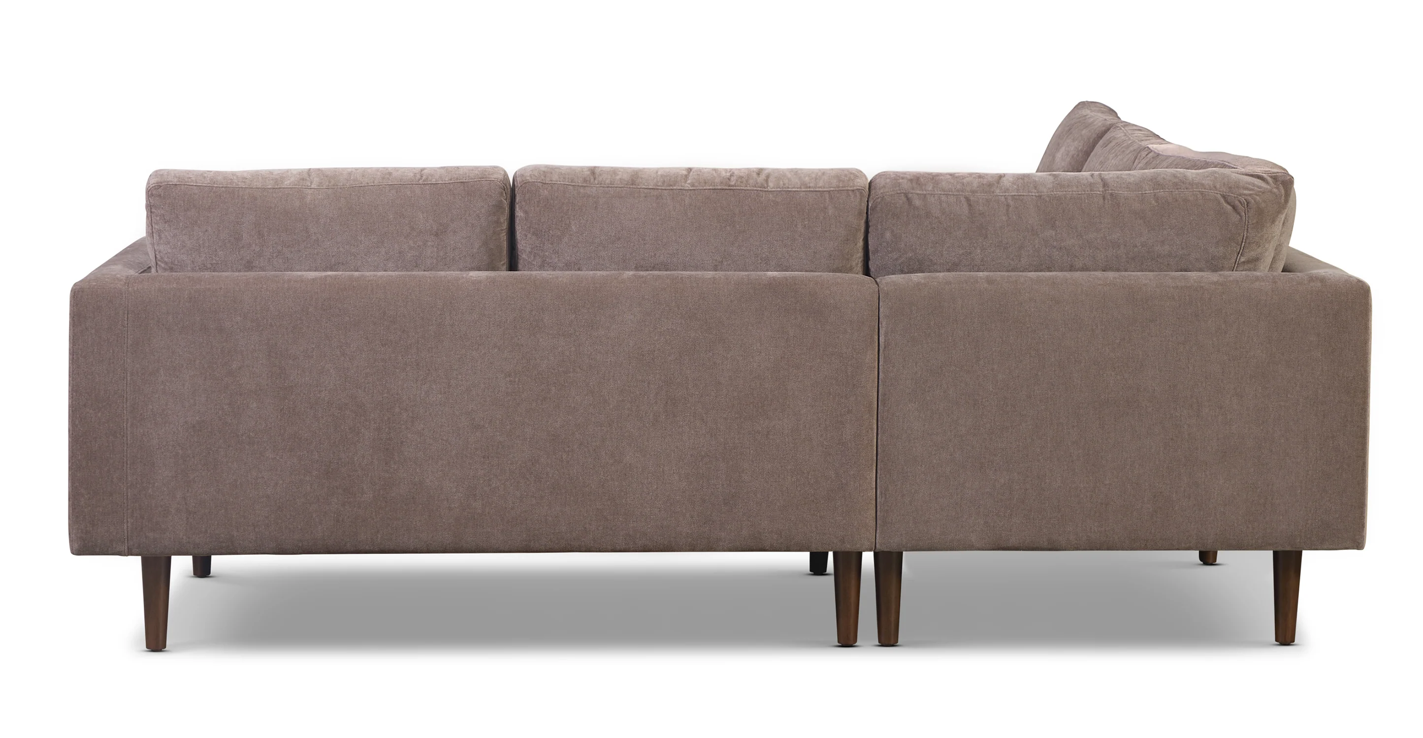 Napa Velvet Corner Sectional Sofa - Image 35