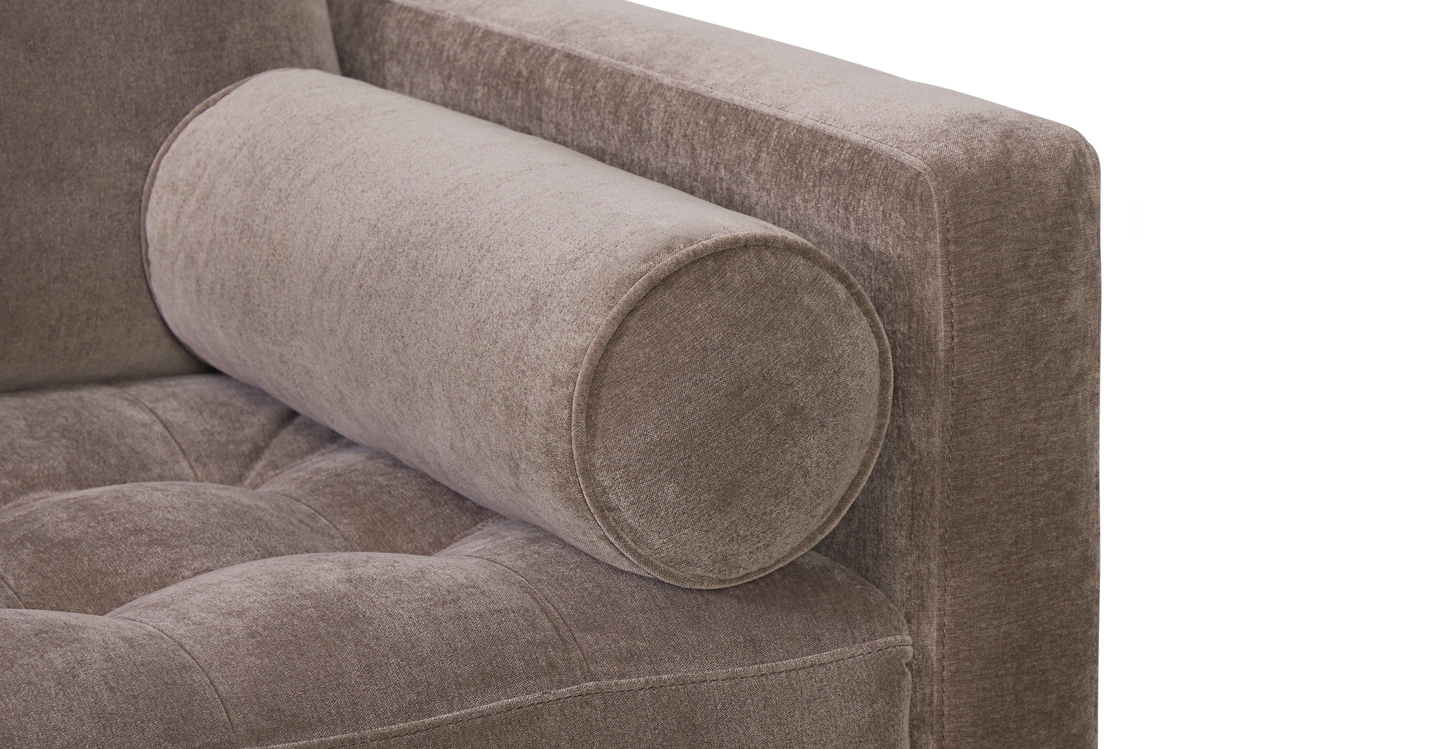 Napa Velvet Corner Sectional Sofa - Image 40