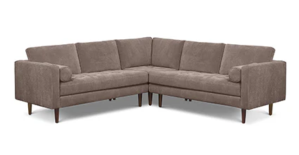 Napa Velvet Corner Sectional Sofa - Image 48