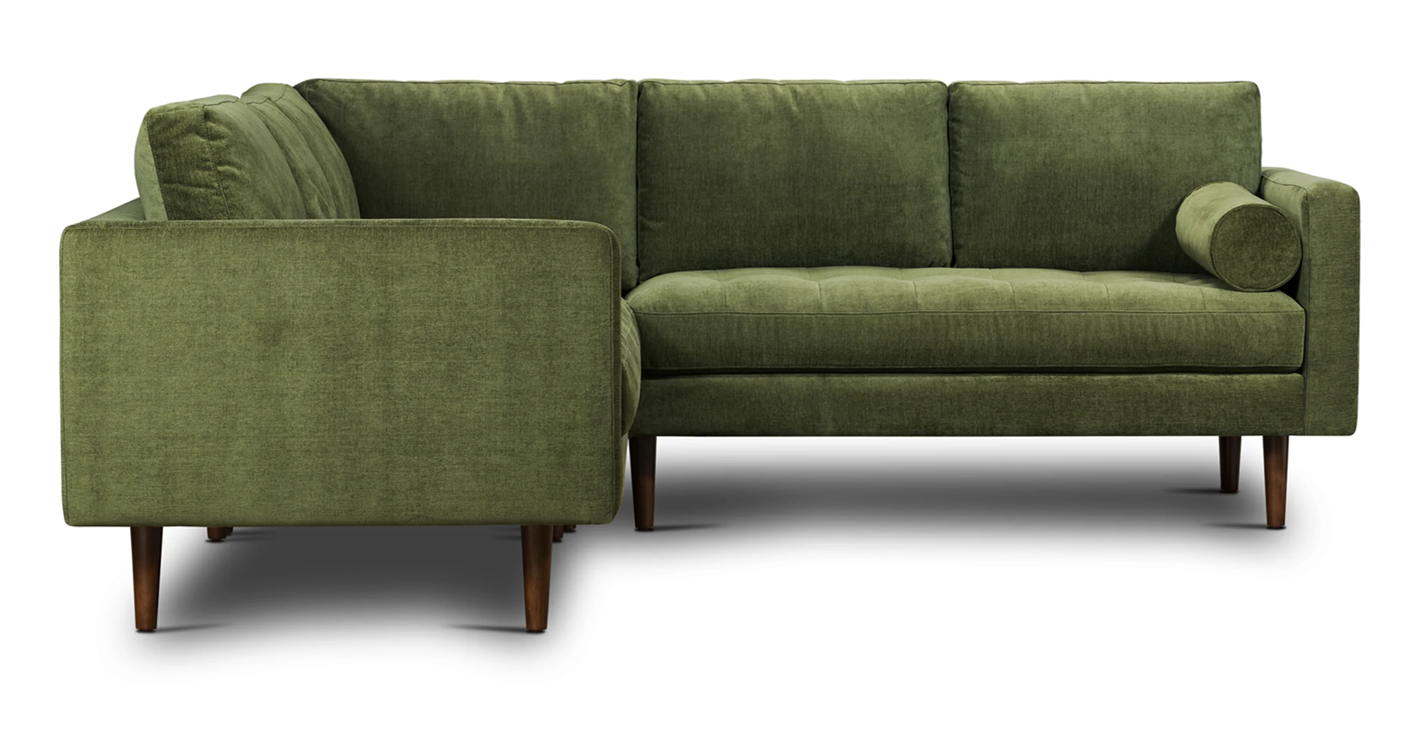 Napa Velvet Corner Sectional Sofa - Image 5