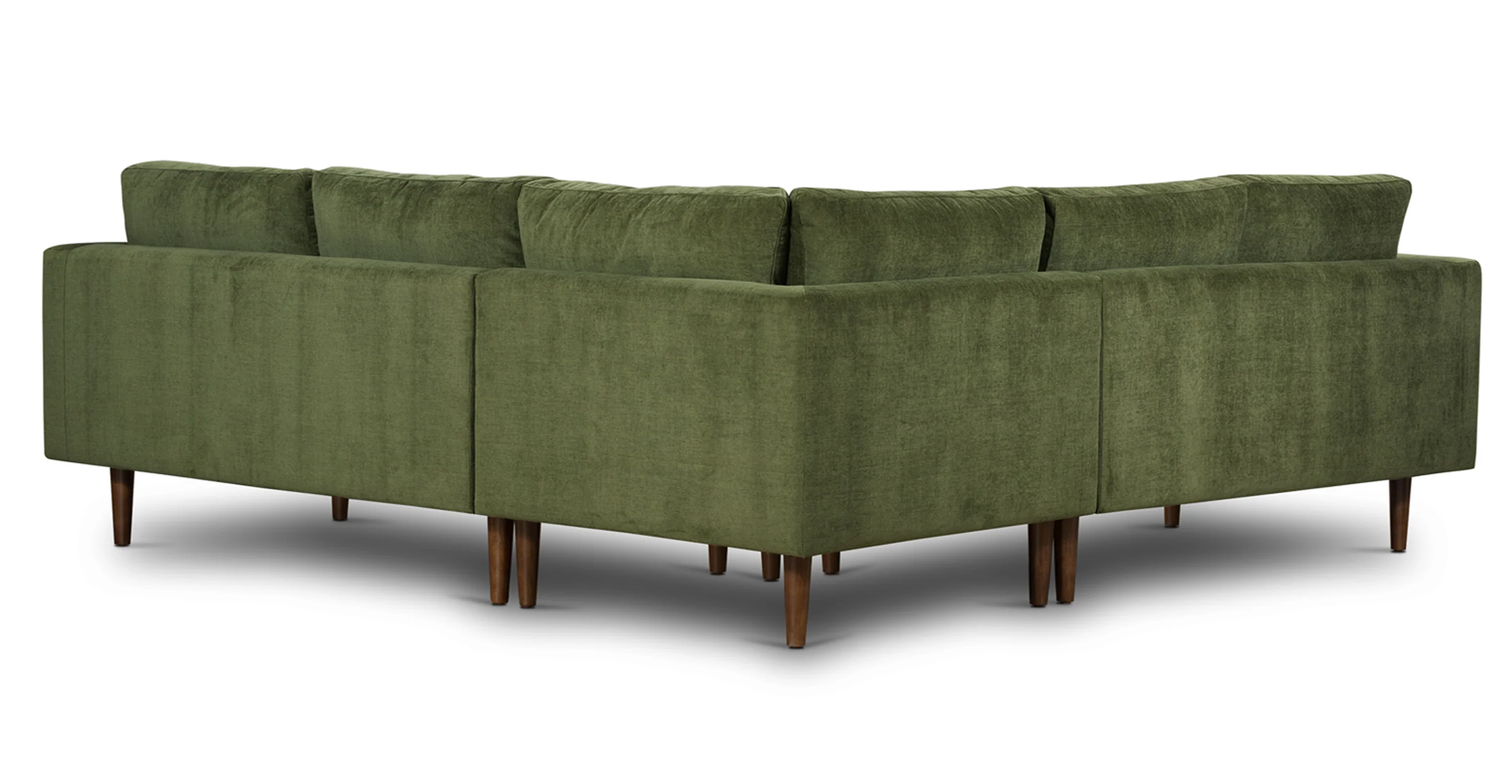 Napa Velvet Corner Sectional Sofa - Image 6