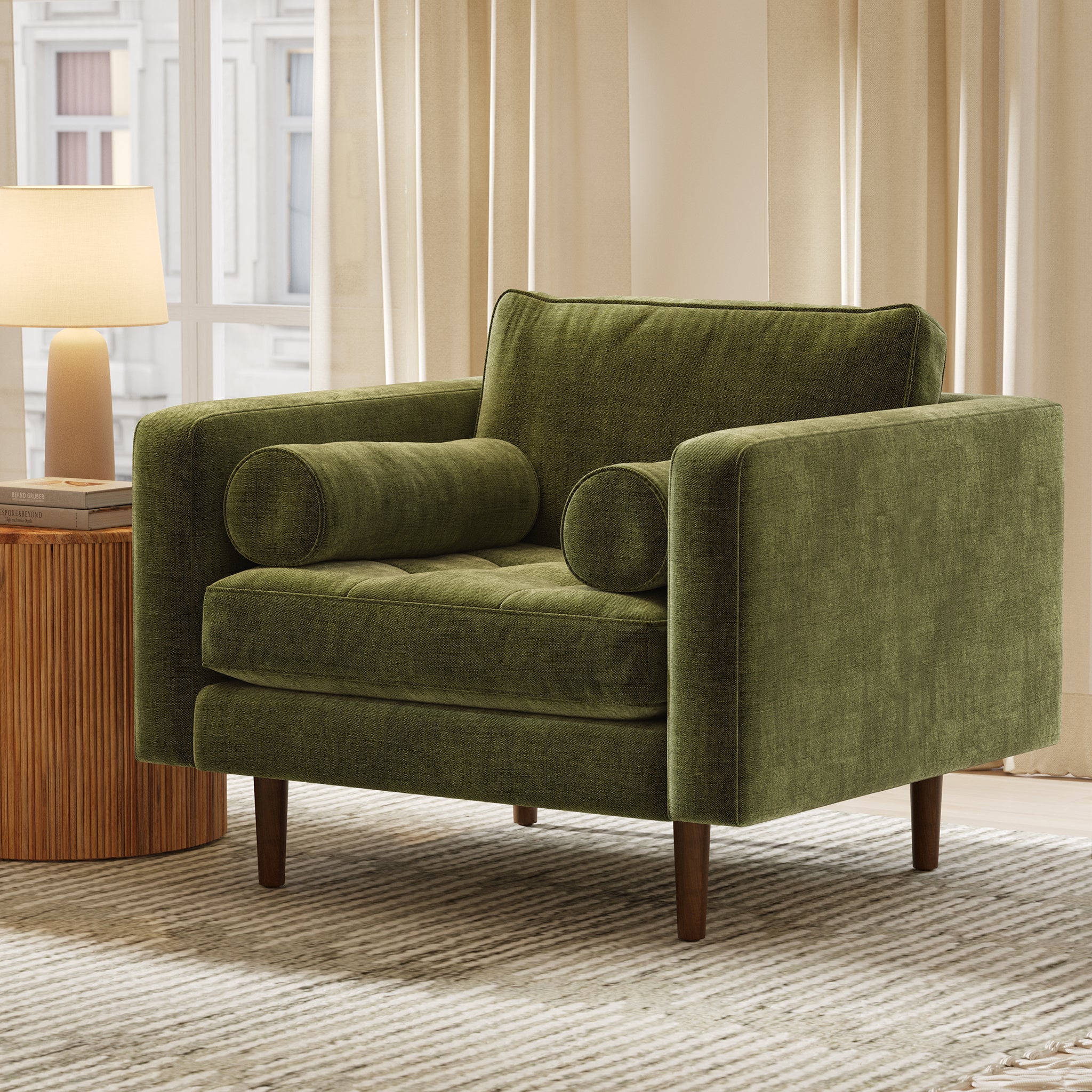 Napa Velvet Lounge Chair - Image 25