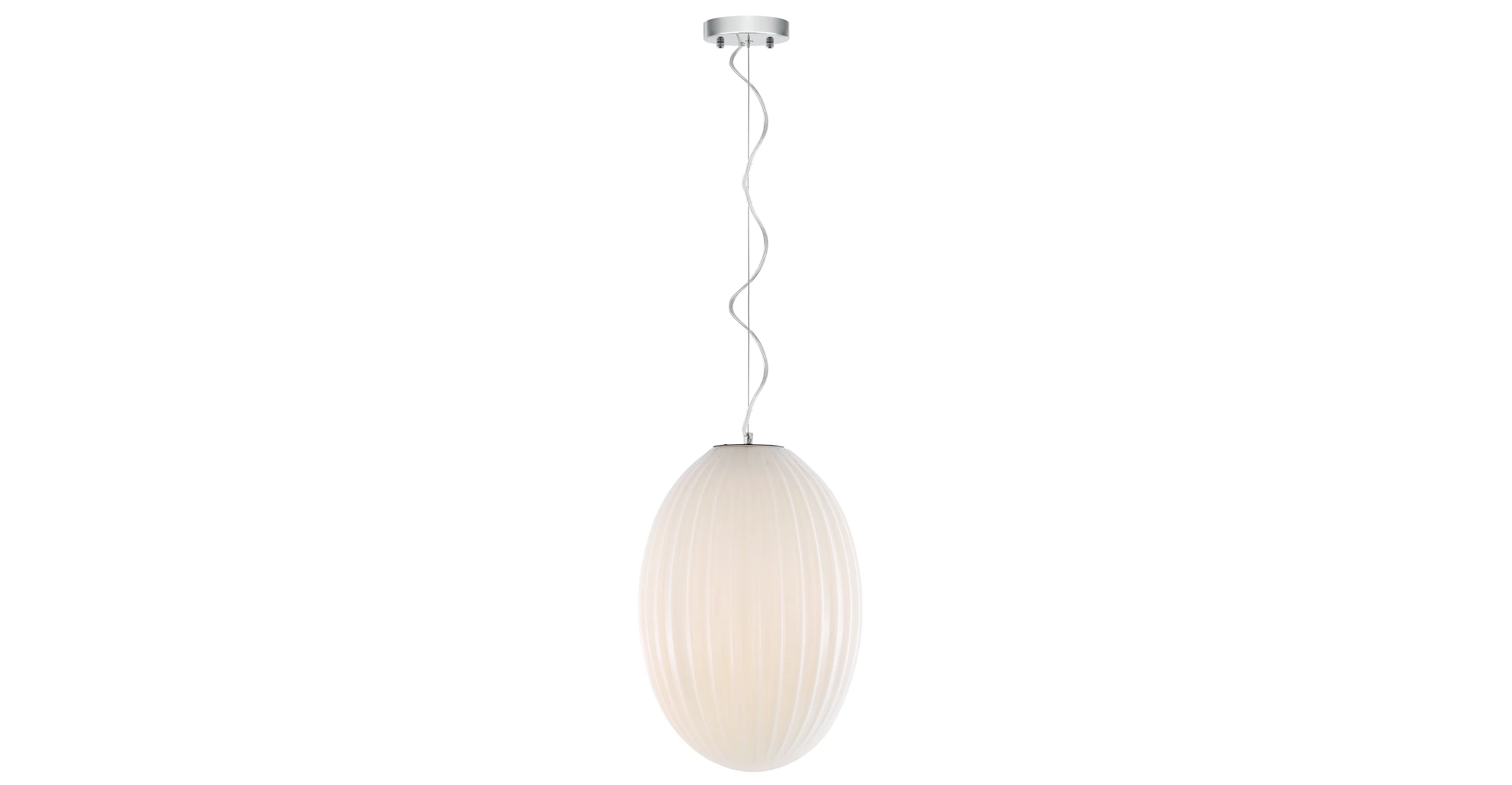 Opal 12" Glass Pendant Light - Image 13