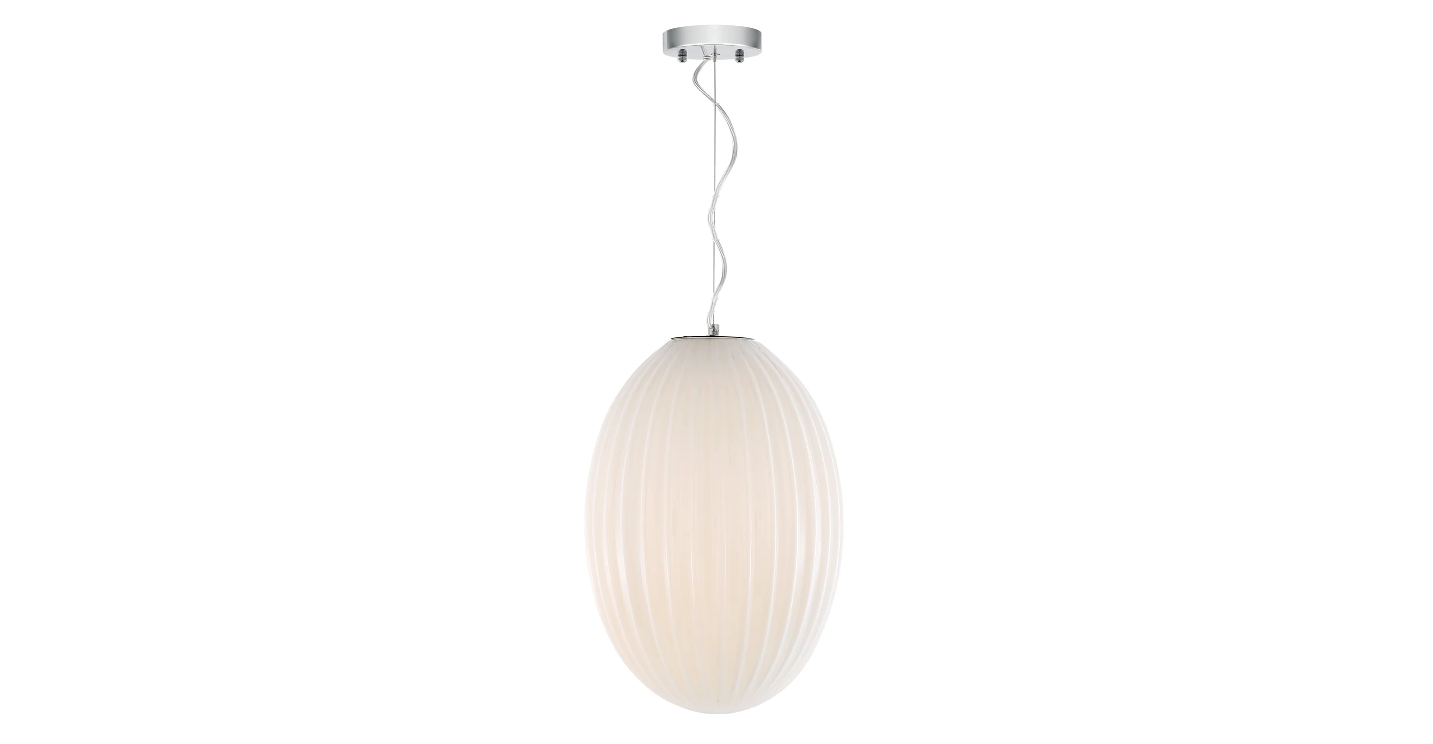 Opal 12" Glass Pendant Light - Image 14
