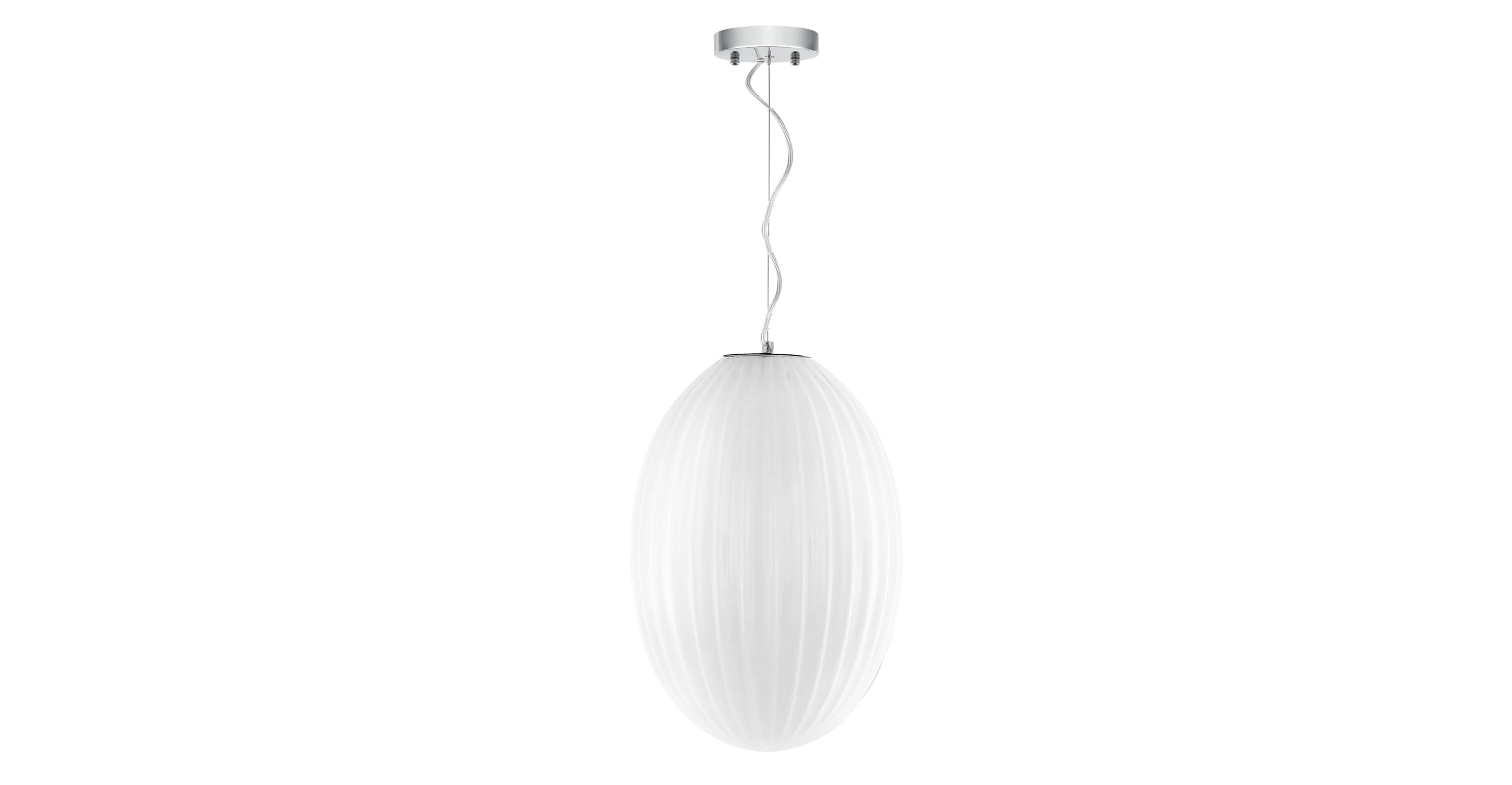 Opal 12" Glass Pendant Light - Image 16