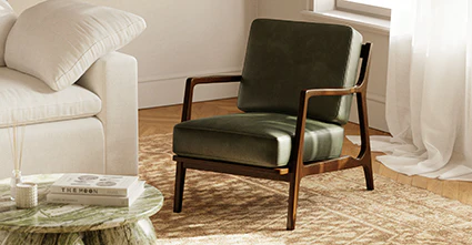 Verity Leather Lounge Chair - Image 118