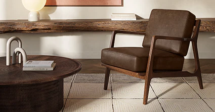 Verity Leather Lounge Chair - Image 121