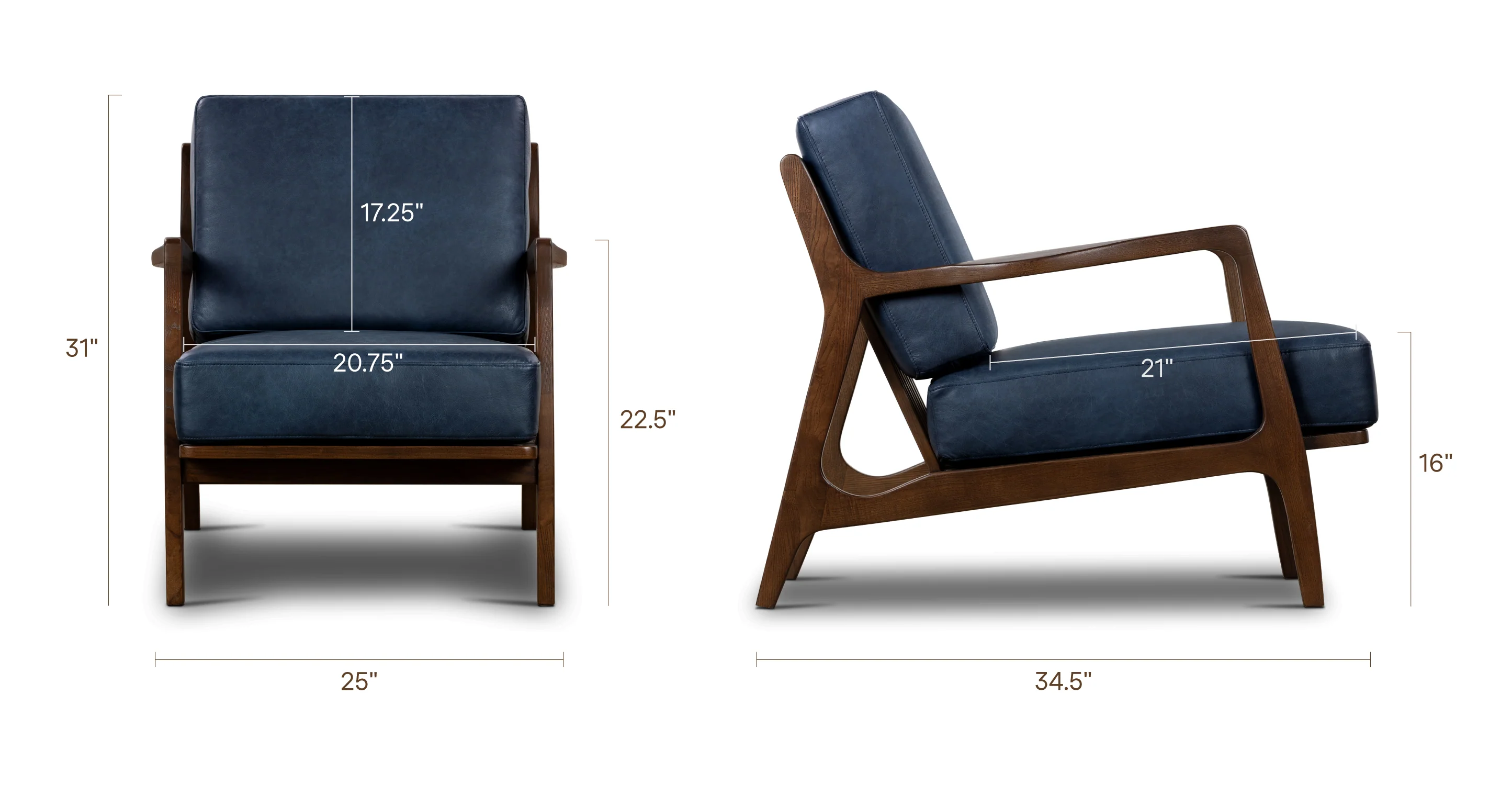 Verity Leather Lounge Chair - Image 83