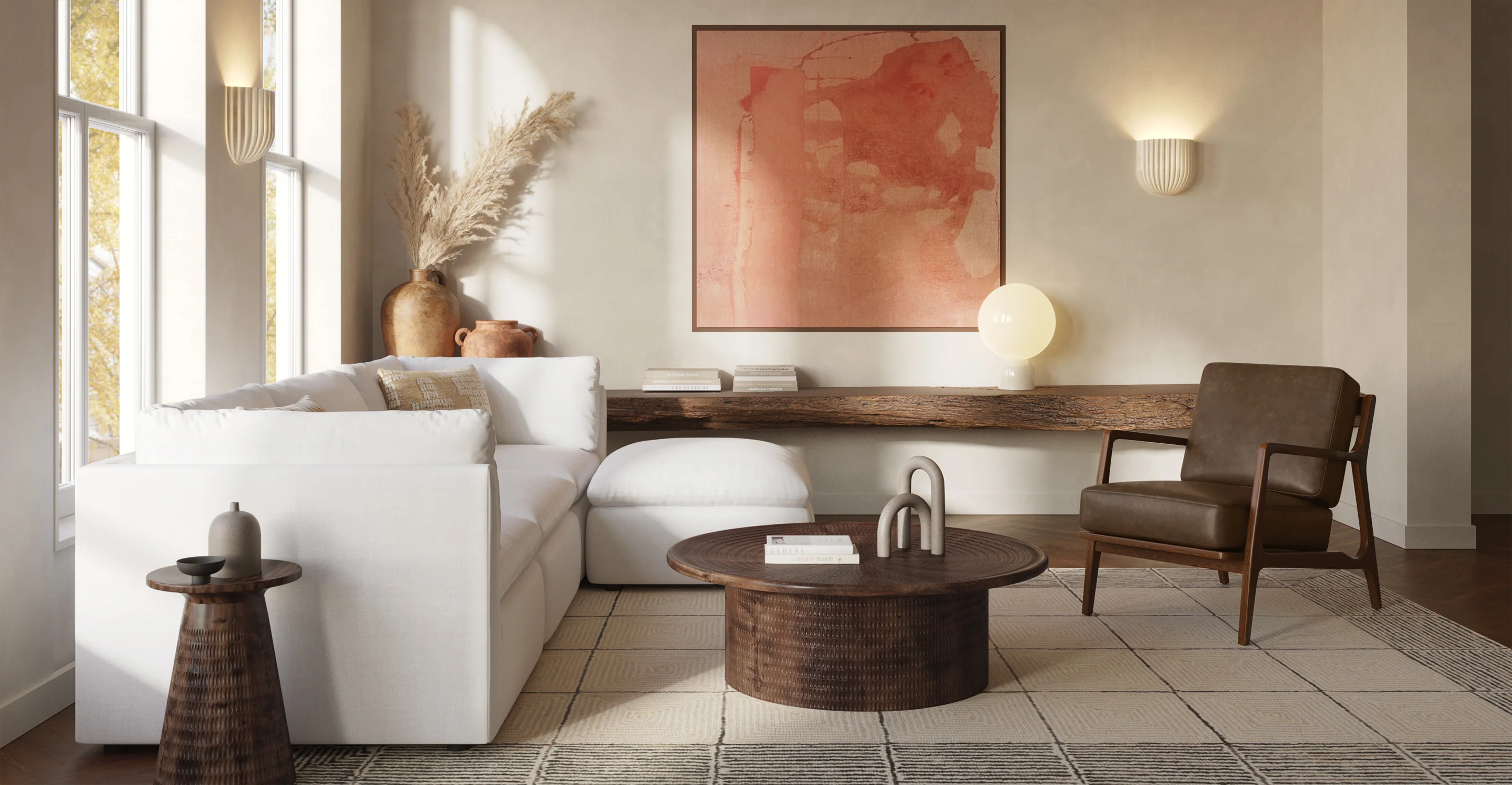 Verity Leather Lounge Chair - Image 86